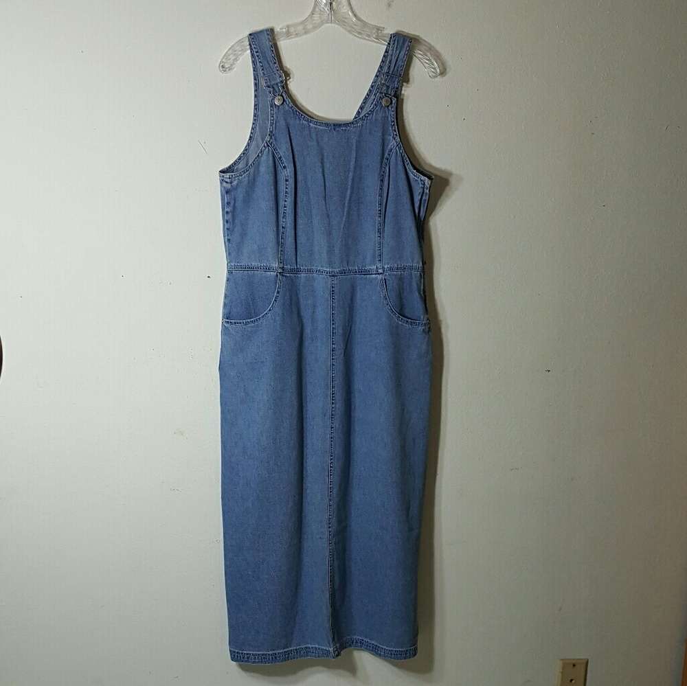 ⬇$23 Faded Glory VTG Woman's Cambrie Denim M Dress